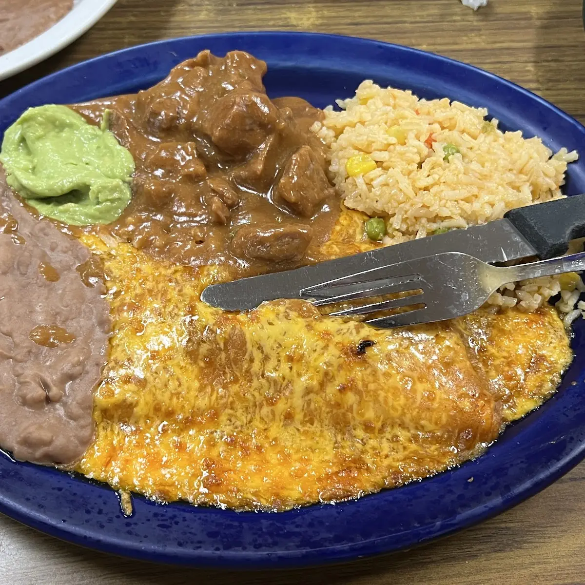 Enchilada Rice and Beans