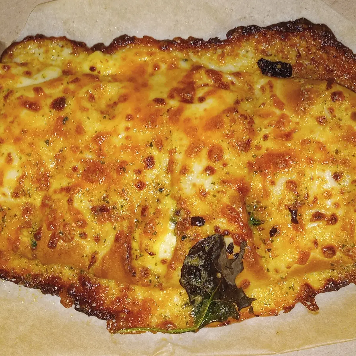 Stuffed Feta Spinach Bread