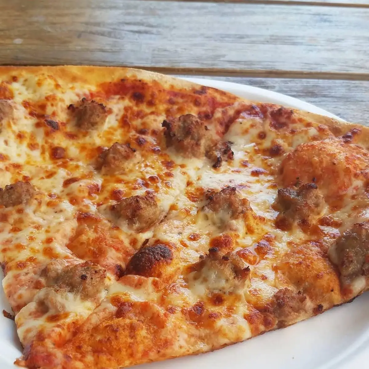 Slice of Sausage Pizza