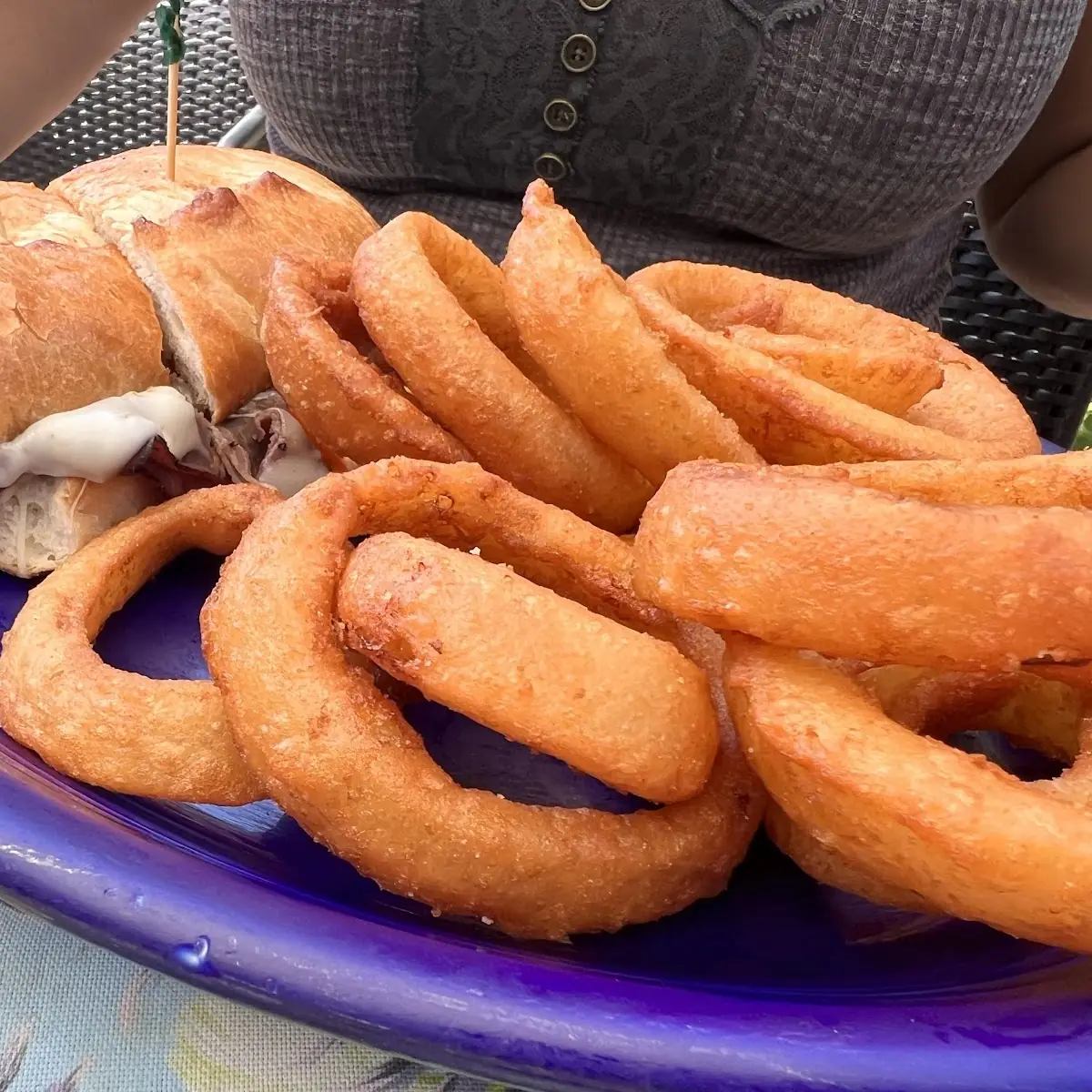 Philly Cheese and Onion Rings