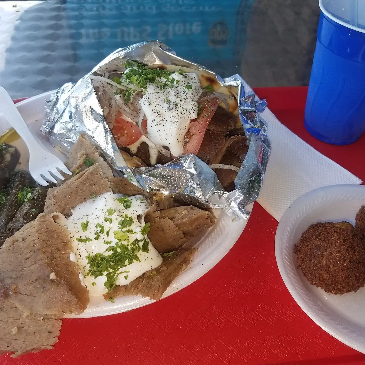 Lamb Gyro Plate