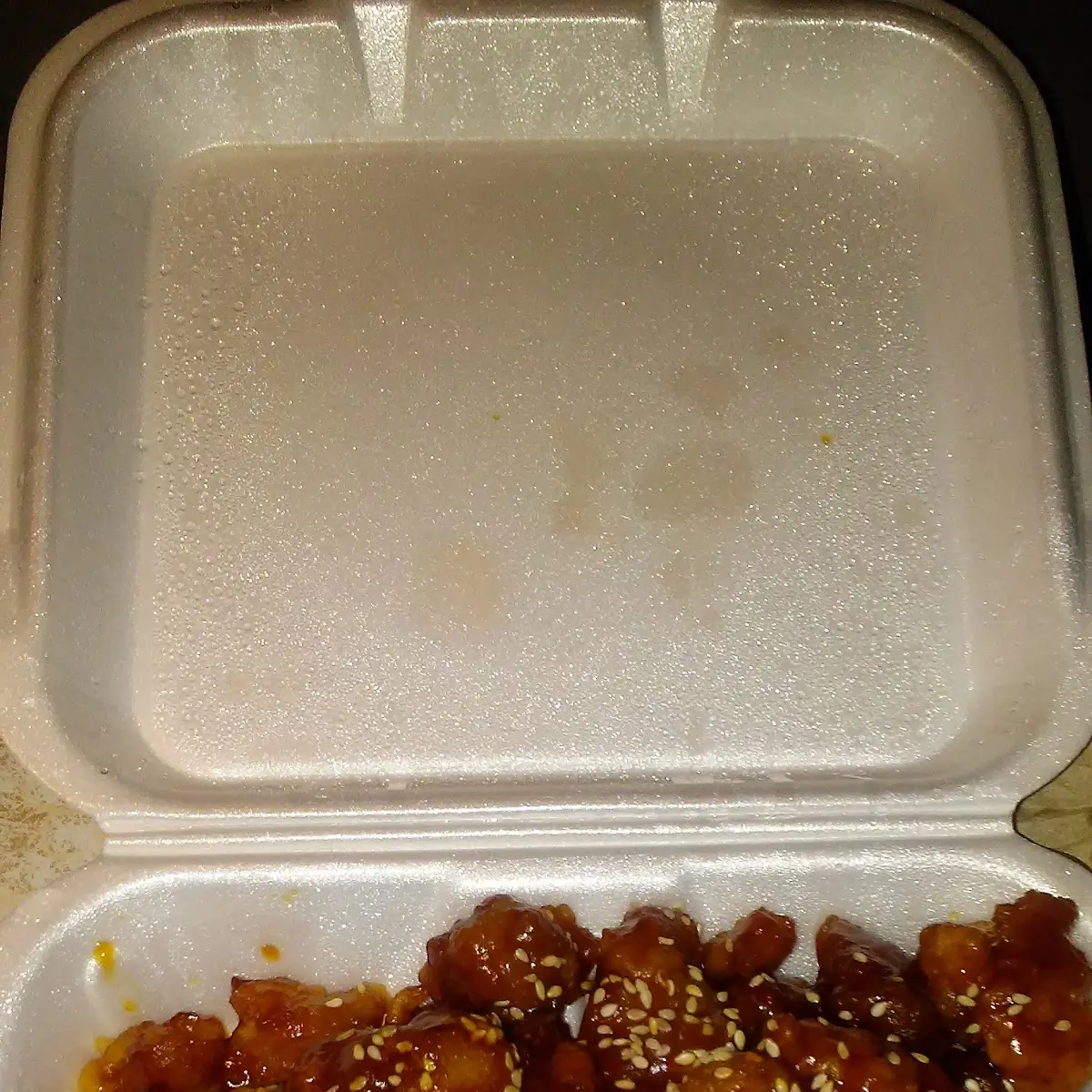 Seasame Chicken with Fried Rice