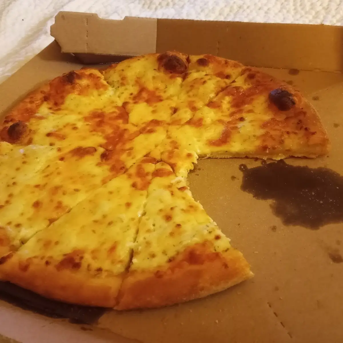 6 Cheese Pizza Slice