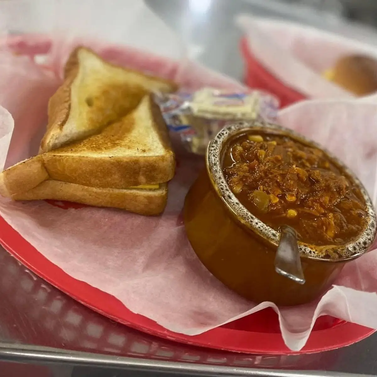 Brunswick Stew and Grilled Cheese