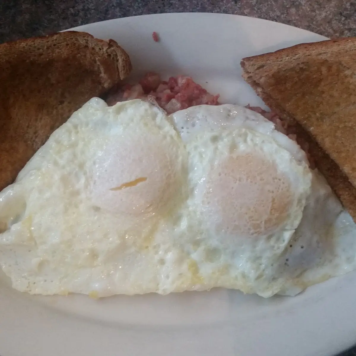 Corn Beef Hash and Eggs