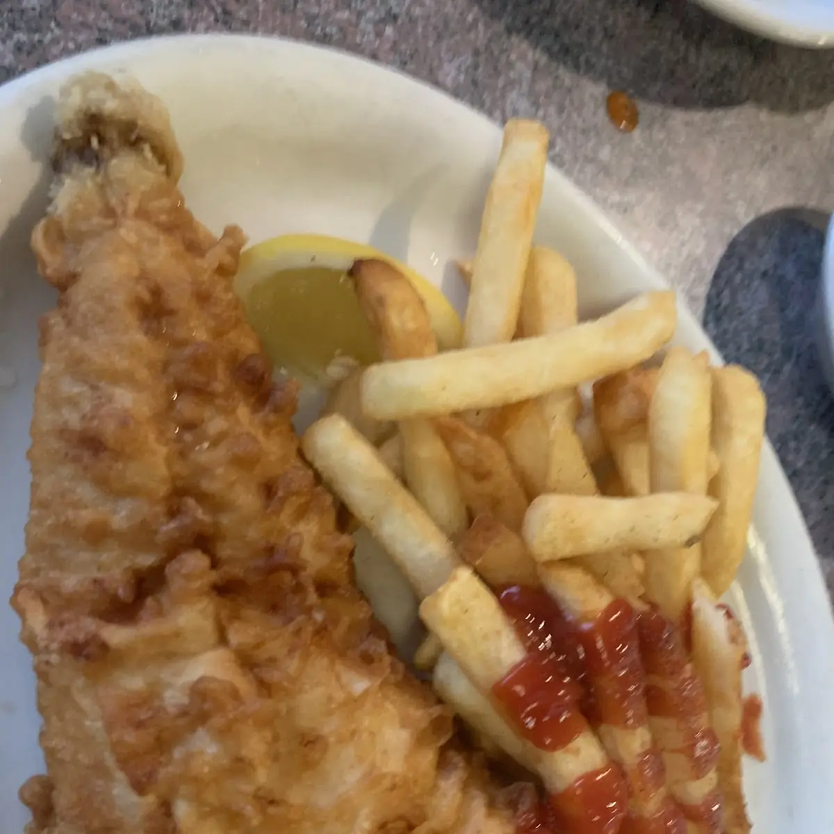 Fried Battered Cod Fish
