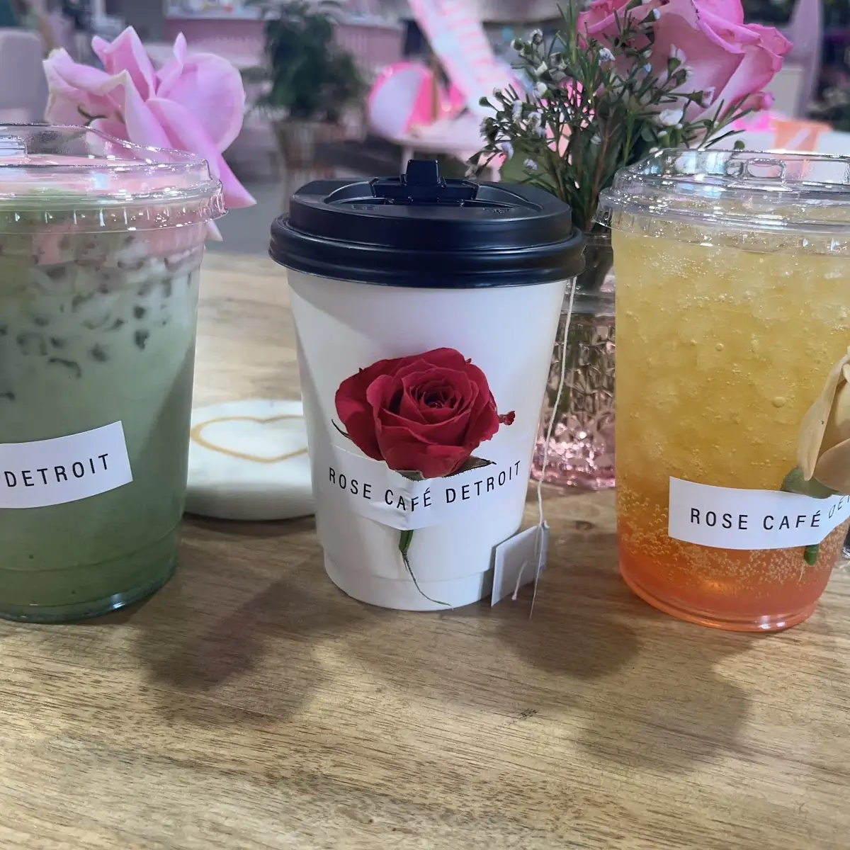 Iced Strawberry Matcha