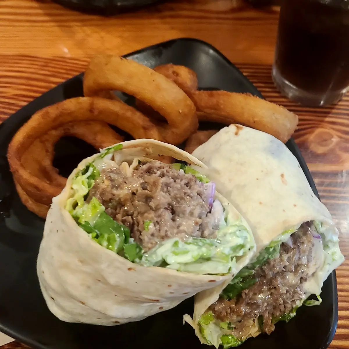 Pepper Steak Wrap