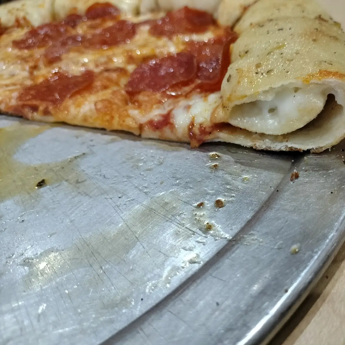 Stuffed Crust Pizza Peperoni