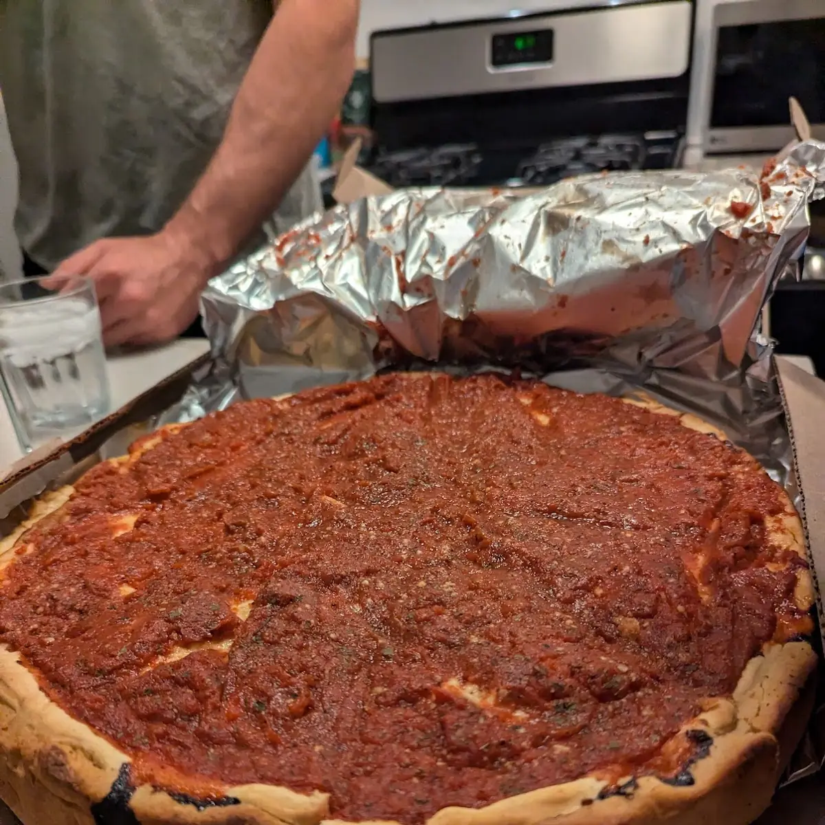 Stuffed Pizza