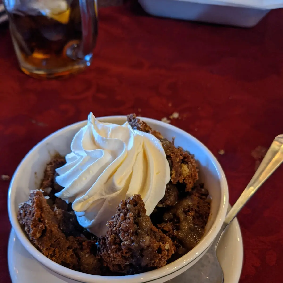 Bread Pudding with Jack Daniels Whiskey Sauce
