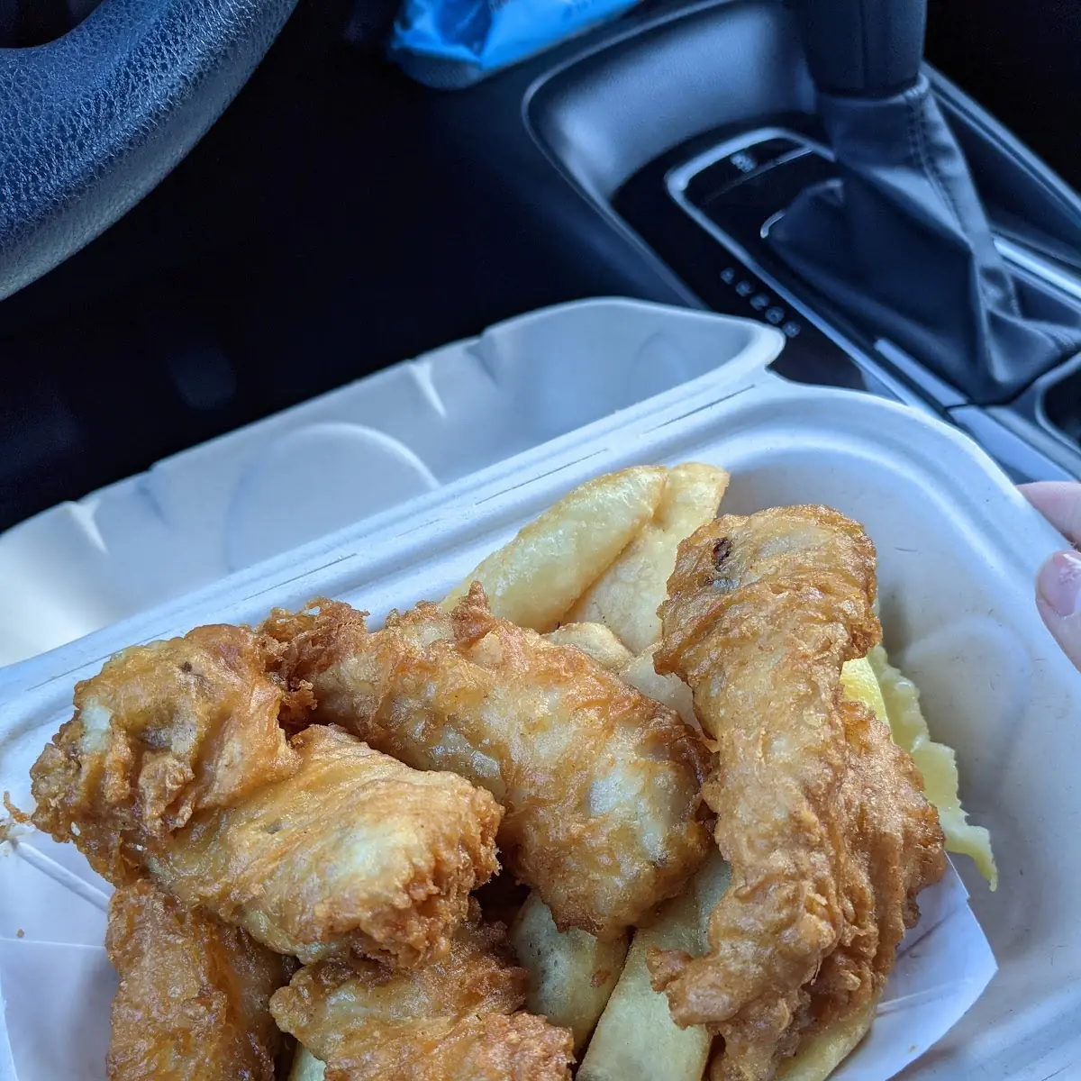 Battered Fish with Tartar Sauce