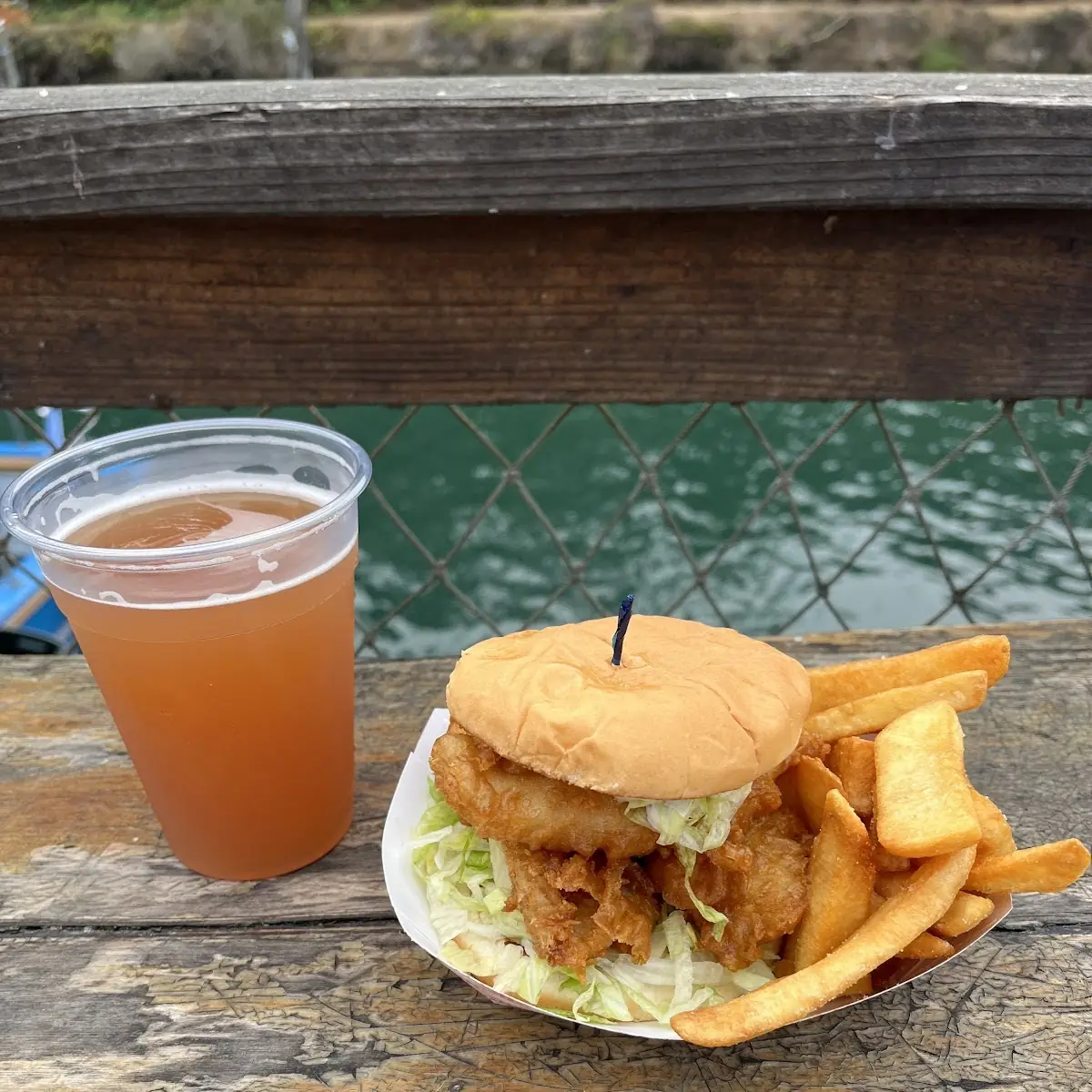 Fish Sandwich & Fries