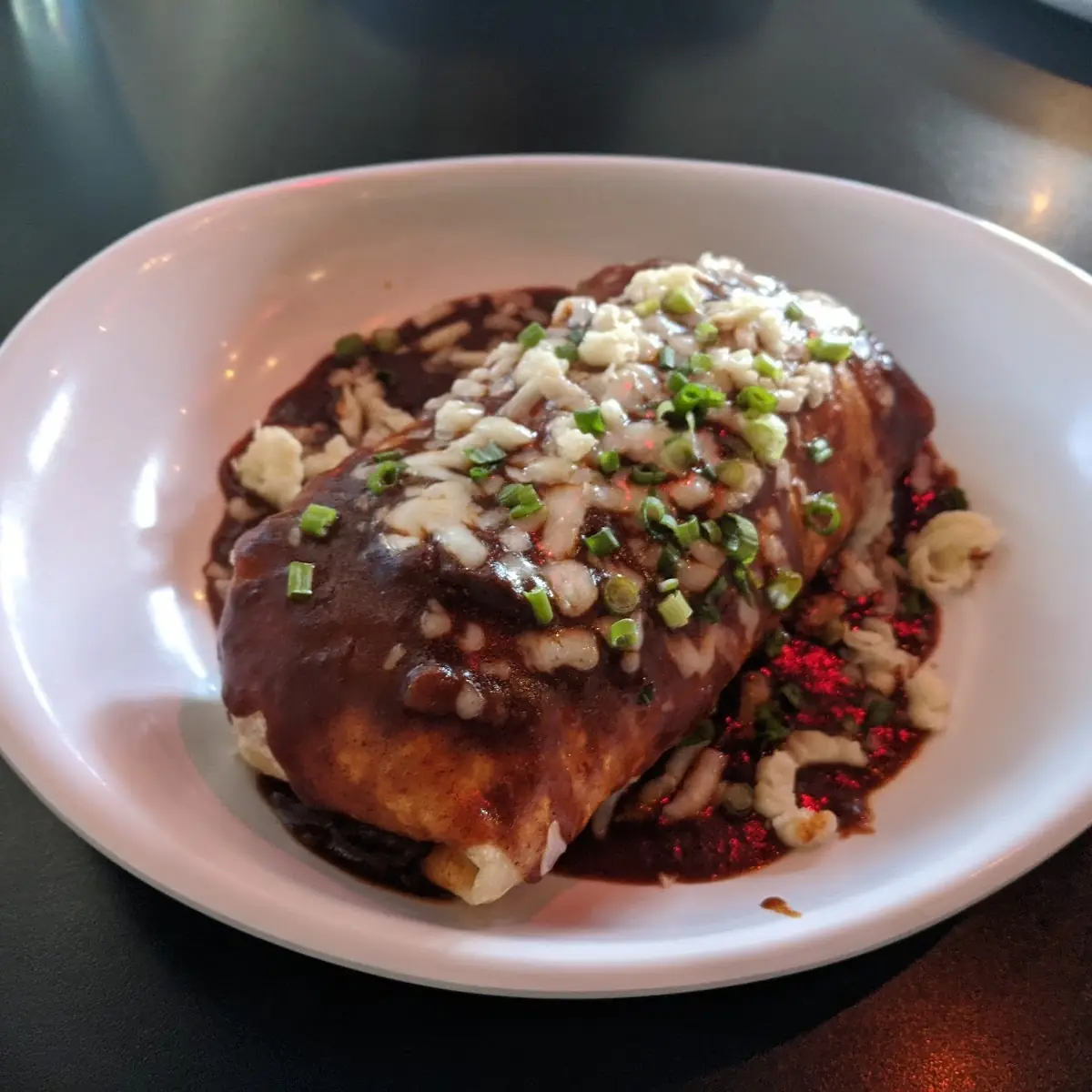 Smothered Breakfast Burrito