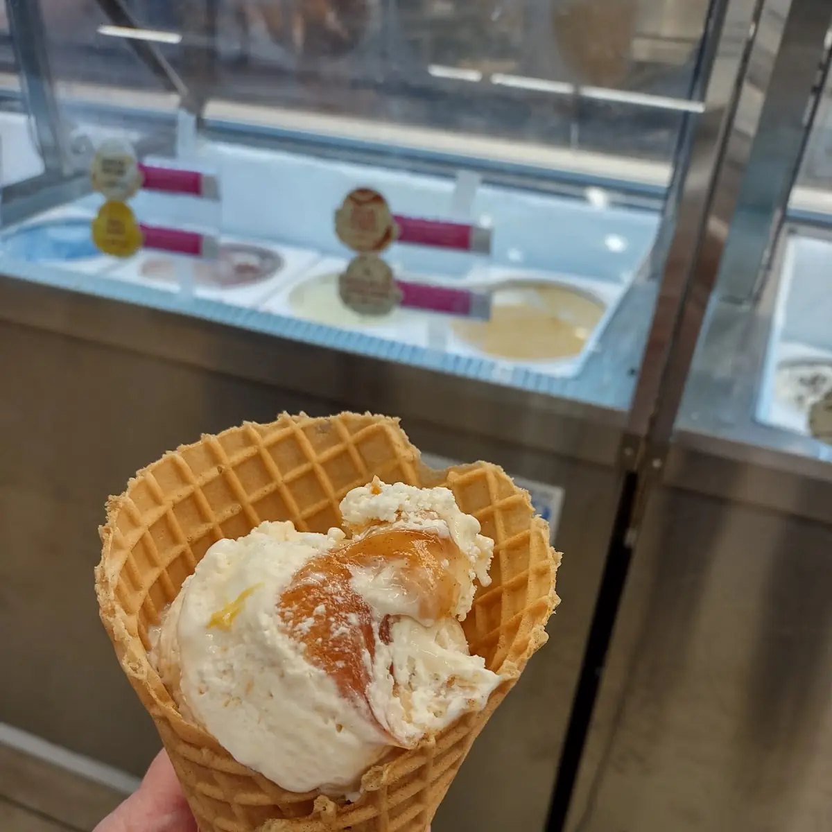 Fresh-Baked Waffle Cone