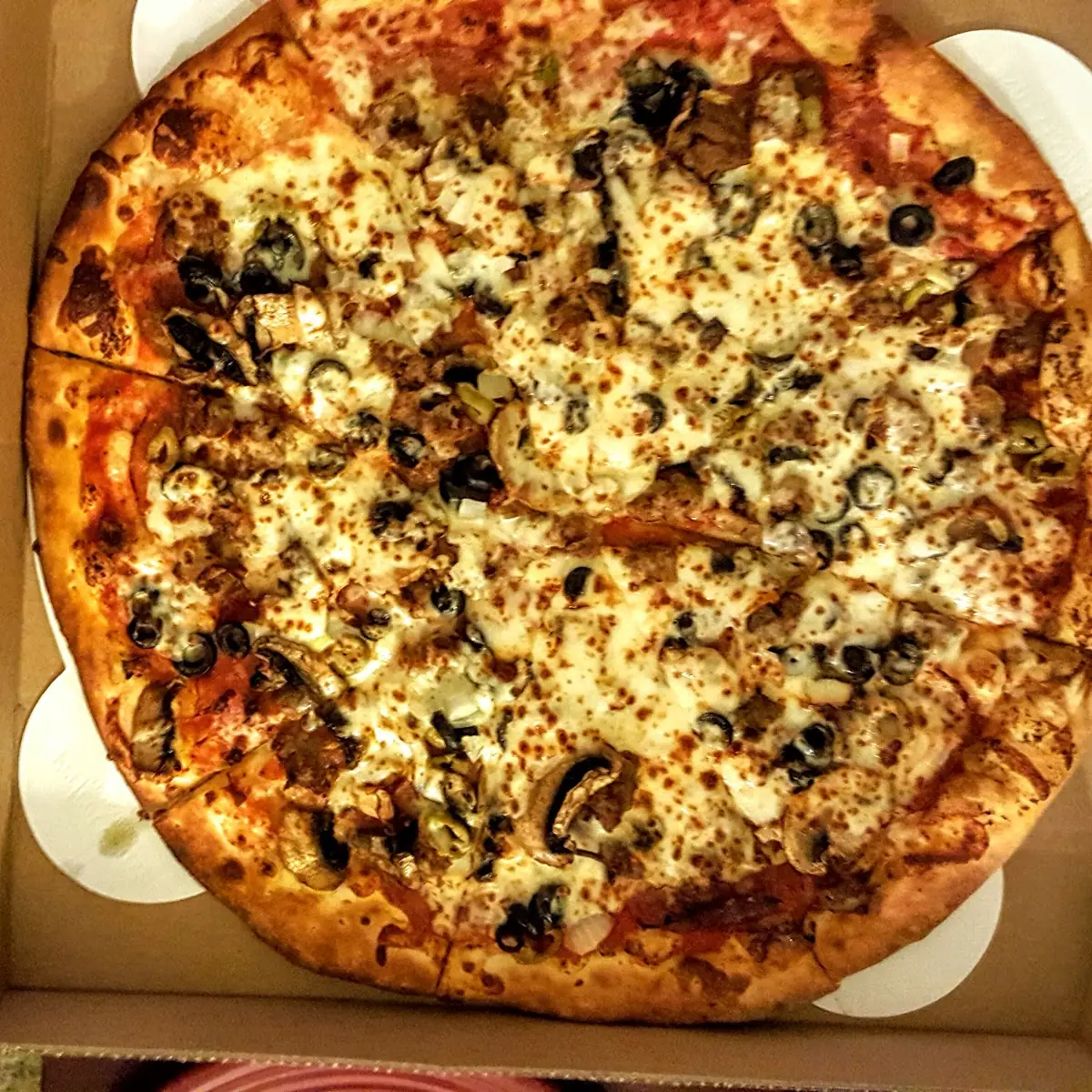 Half and Half Pizza