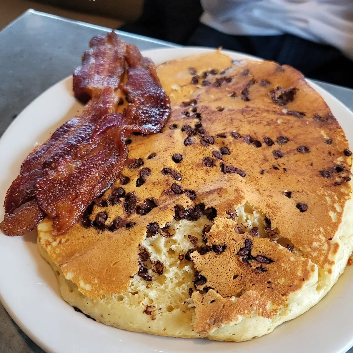 Grilled Pecan Sticky Two Pancakes