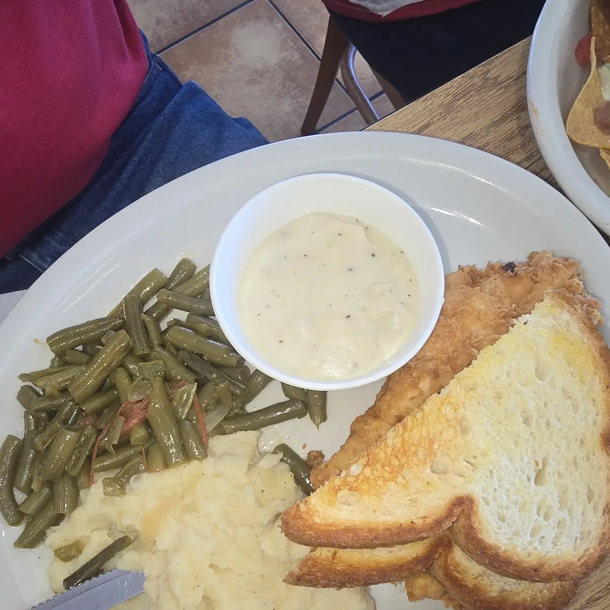 Mashed Potatoes Green Beans