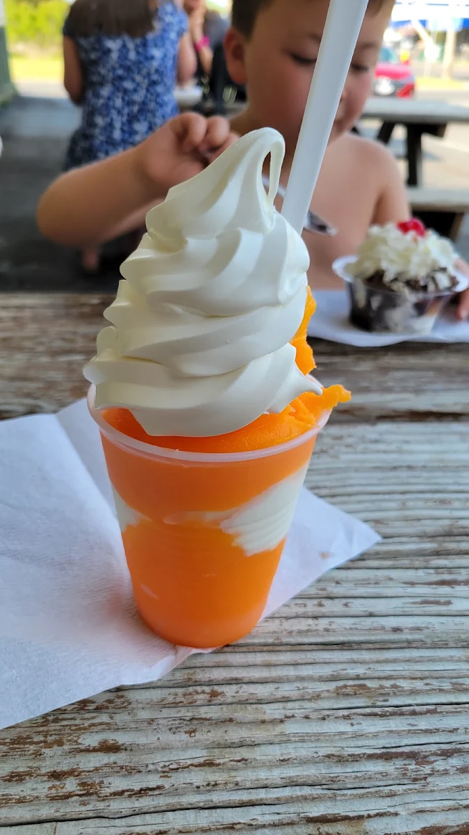 Orange Sherbet & Vanilla Twist