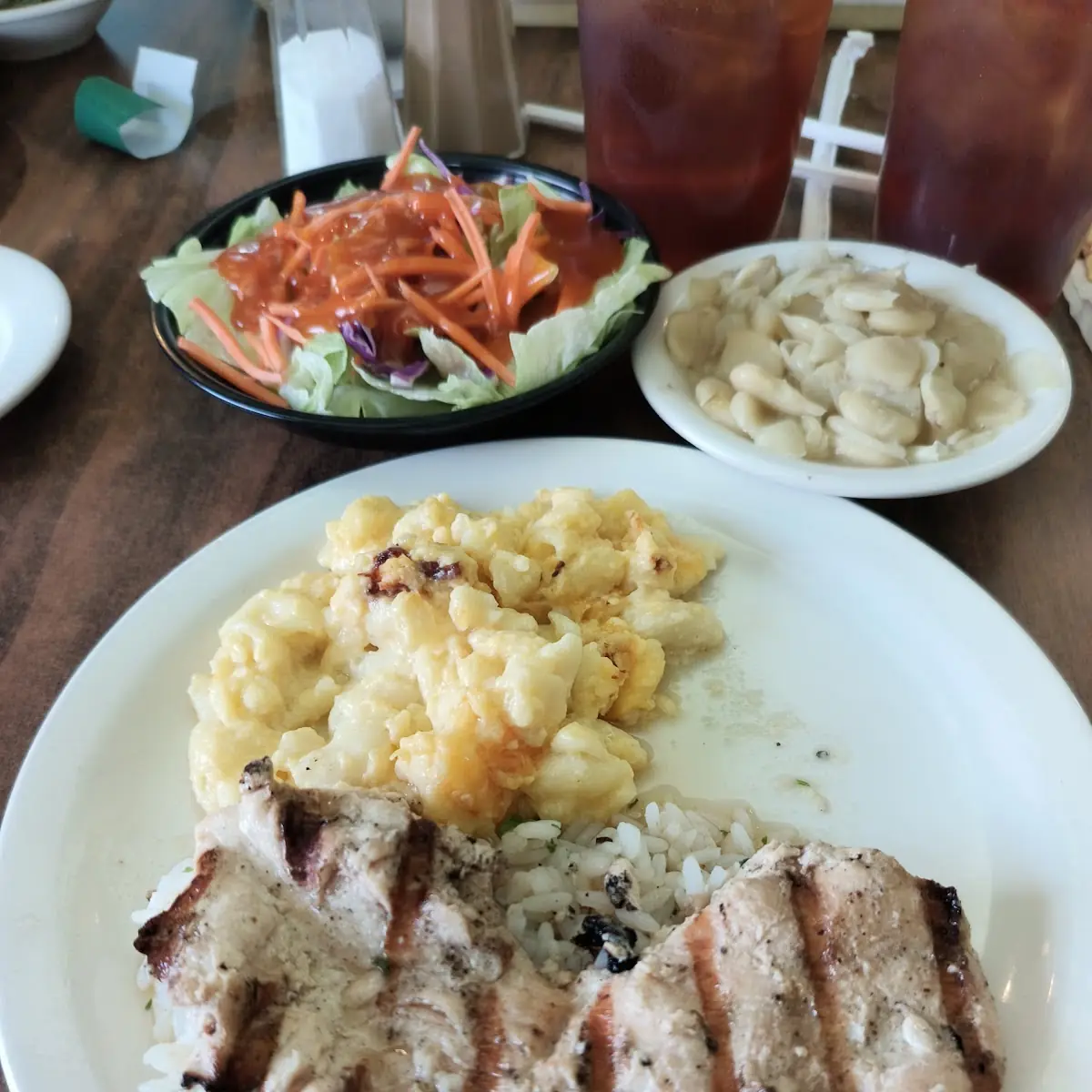Grilled Chicken with Rice
