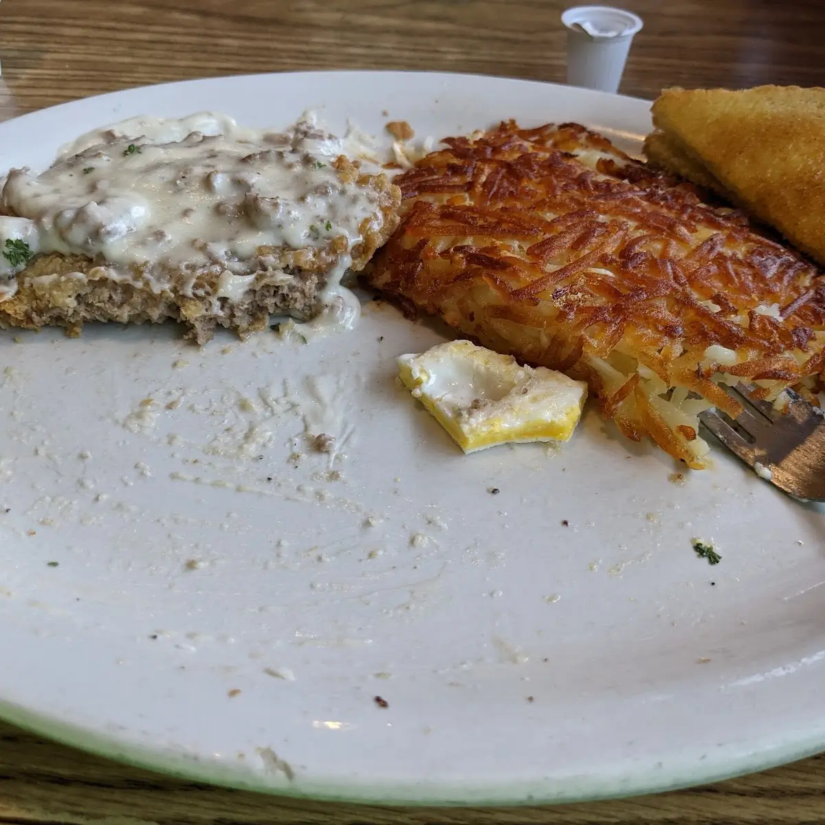 Chicken Fried Steak and Eggs