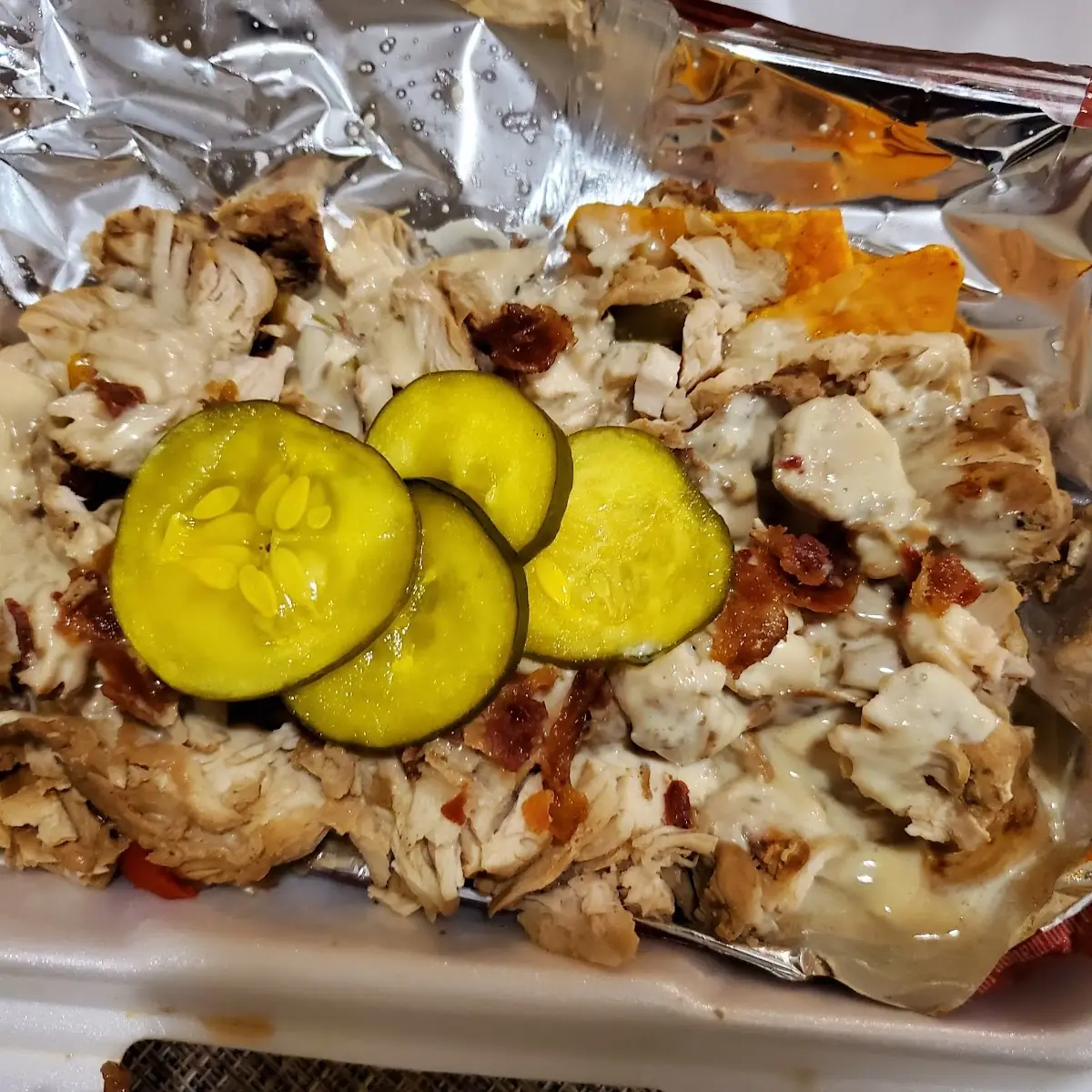 Smoked Chicken Nachos