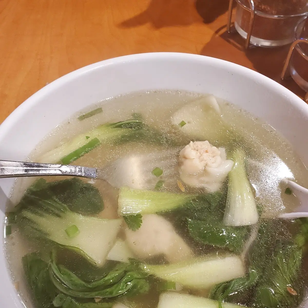 Chicken Shrimp Wonton Soup