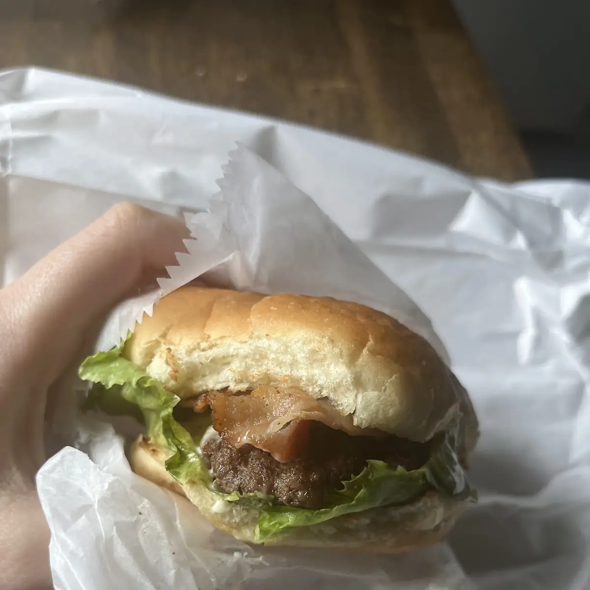 Bacon Blue Cheese Burger