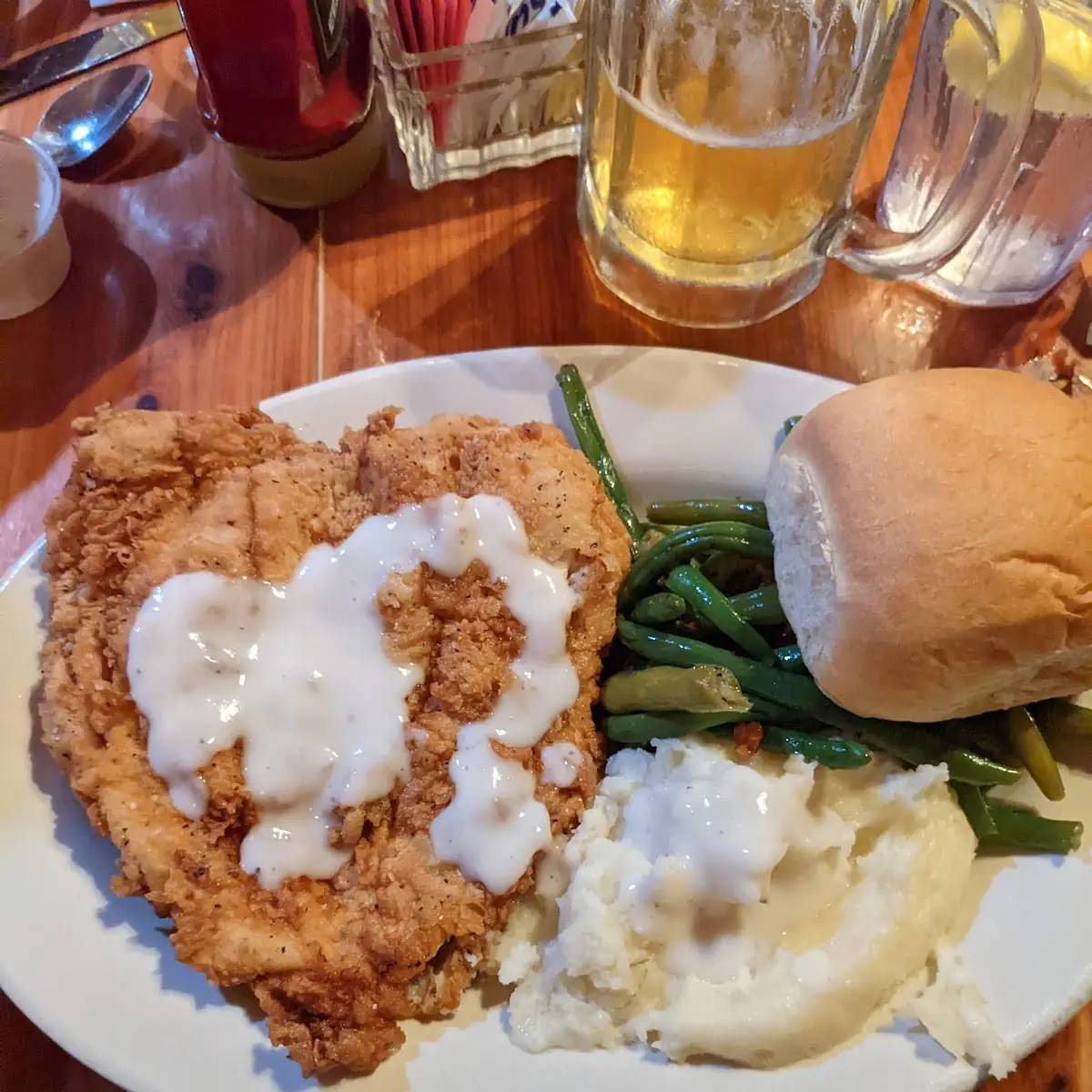 Chicken Fried Chicken Dinner