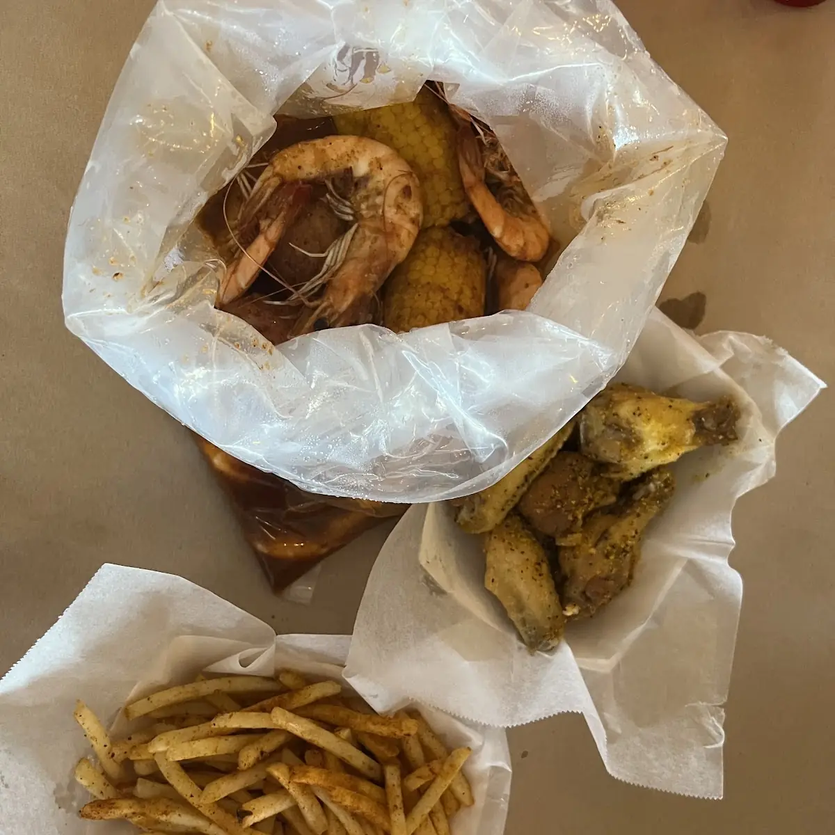 Wings and Fries