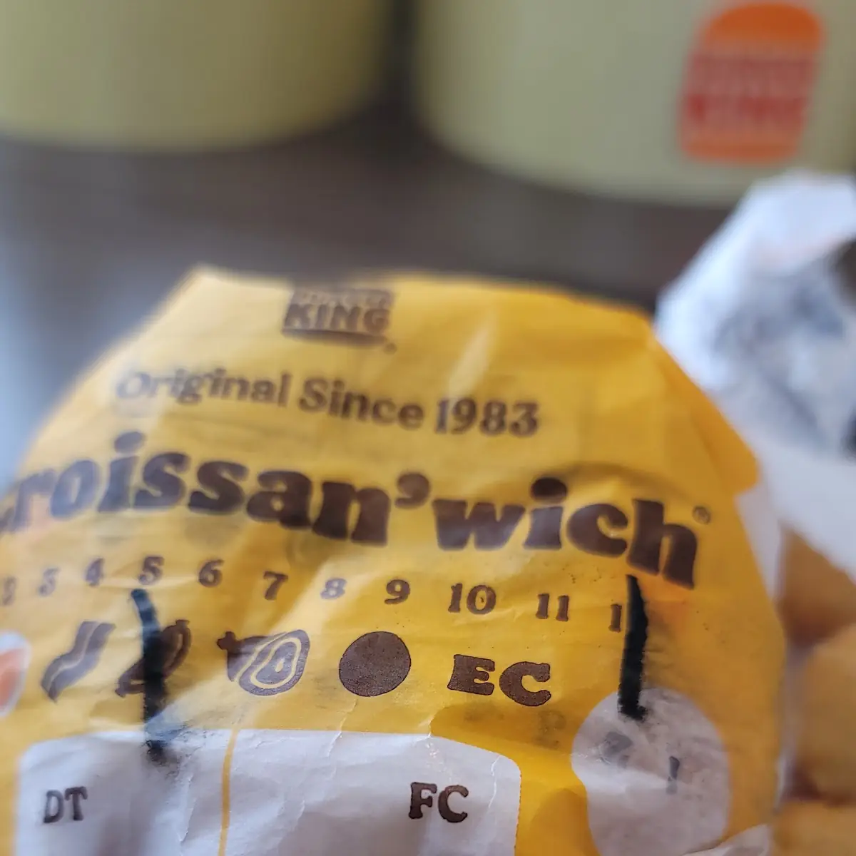Sausage Croissant Sandwich