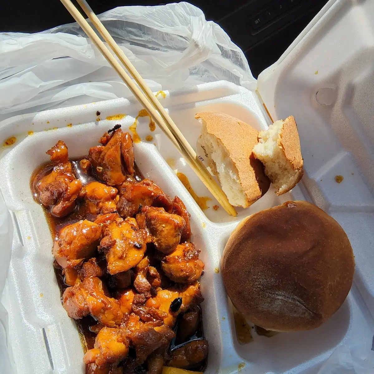 Pineapple Chicken with Lo Mein Noodles