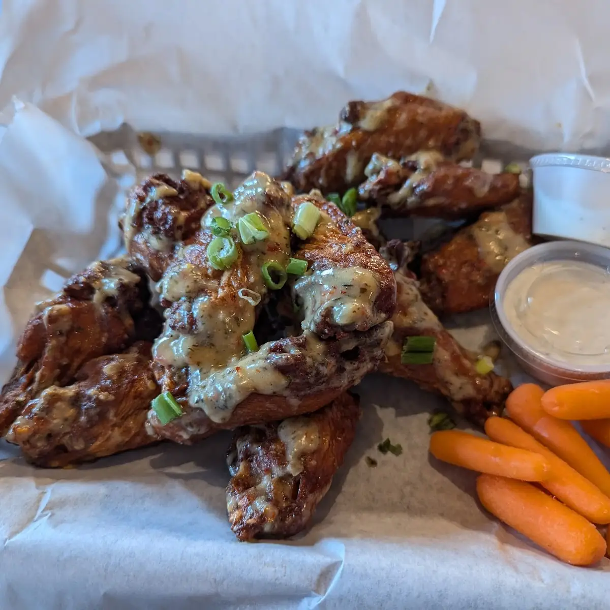 Garlic Parmesan Wings