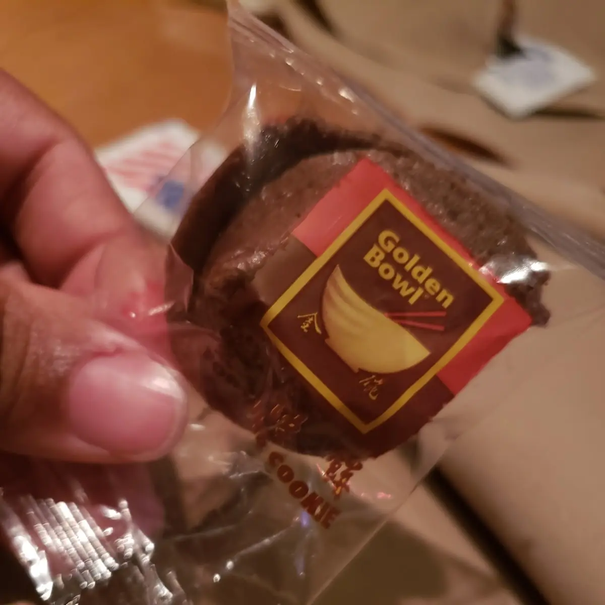 Chocolate Fortune Cookies