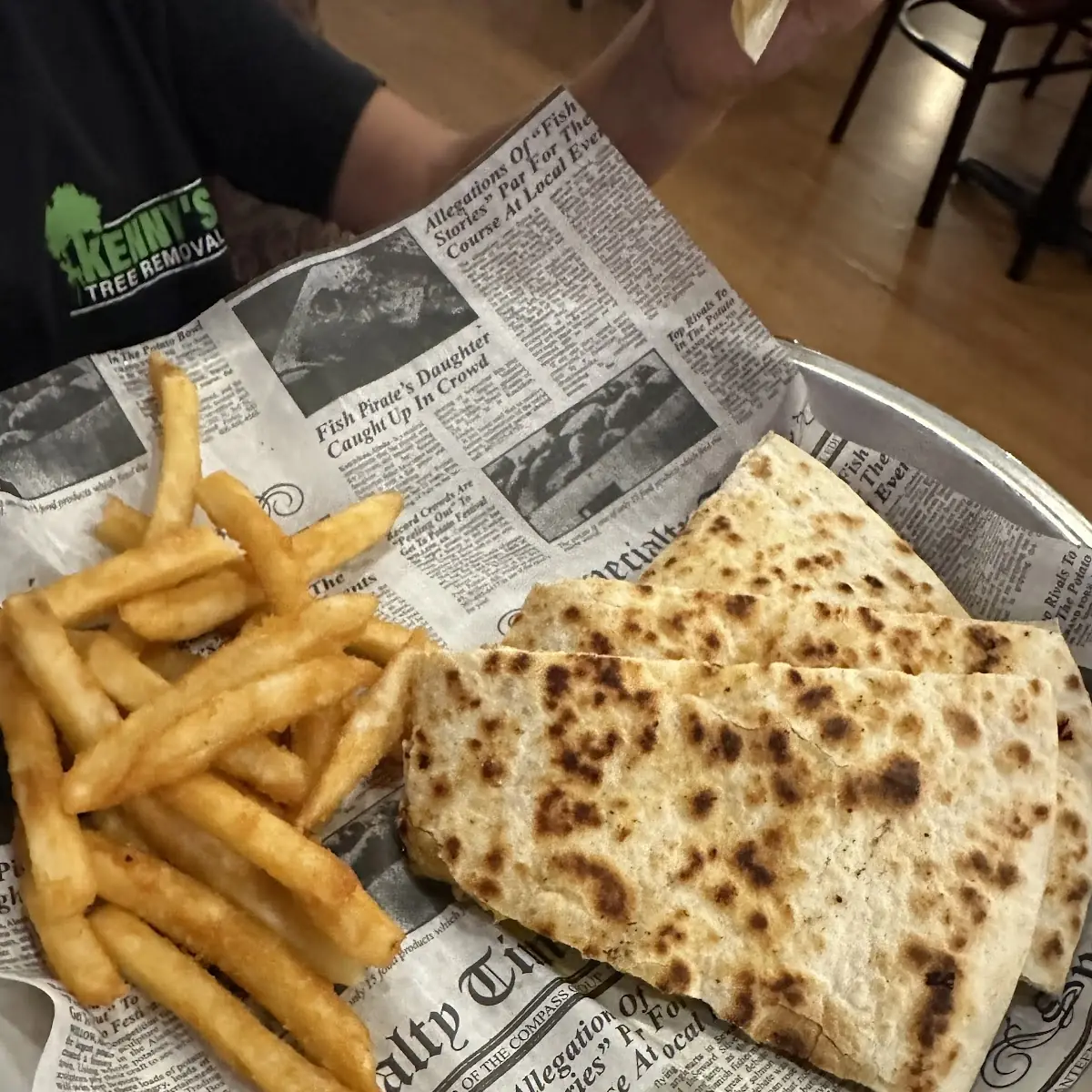 Kids Chicken Quesadilla