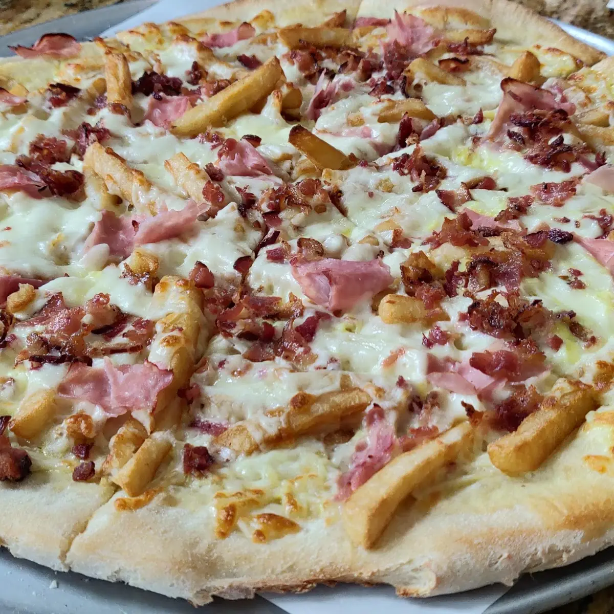 Chicken Bacon Ranch Pizza