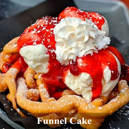 Funnel Cake, Burger Factory - Whitby