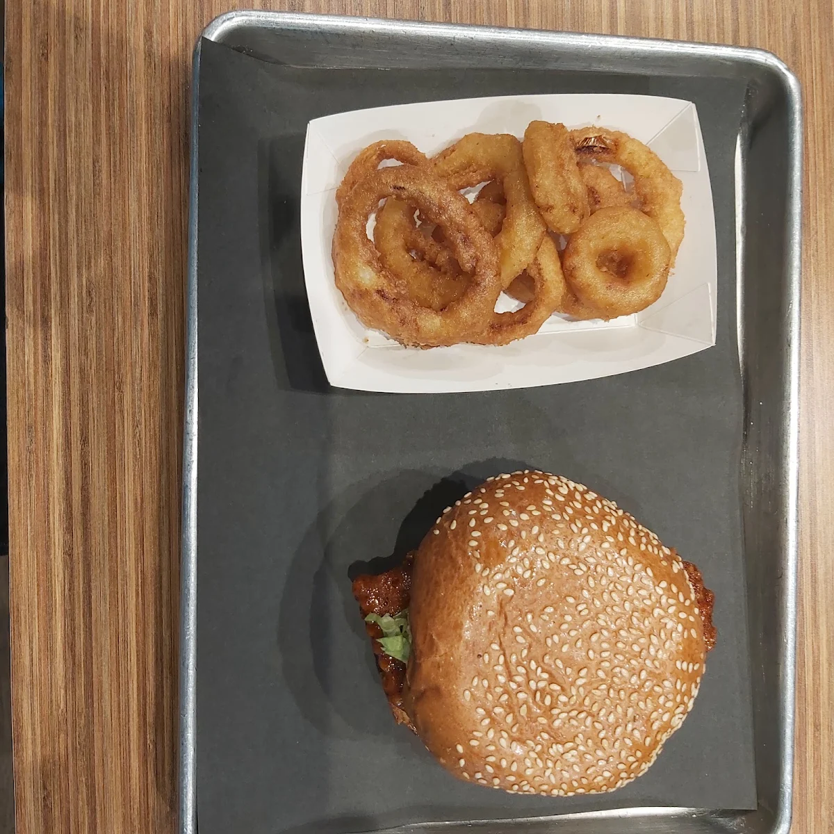 Nashville Chicken Burger Combo, Burger Factory - Whitby