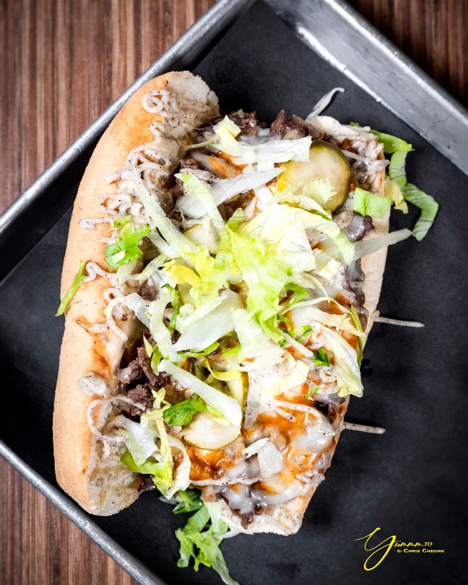 Utility Steak Sandwich, Burger Factory - Whitby