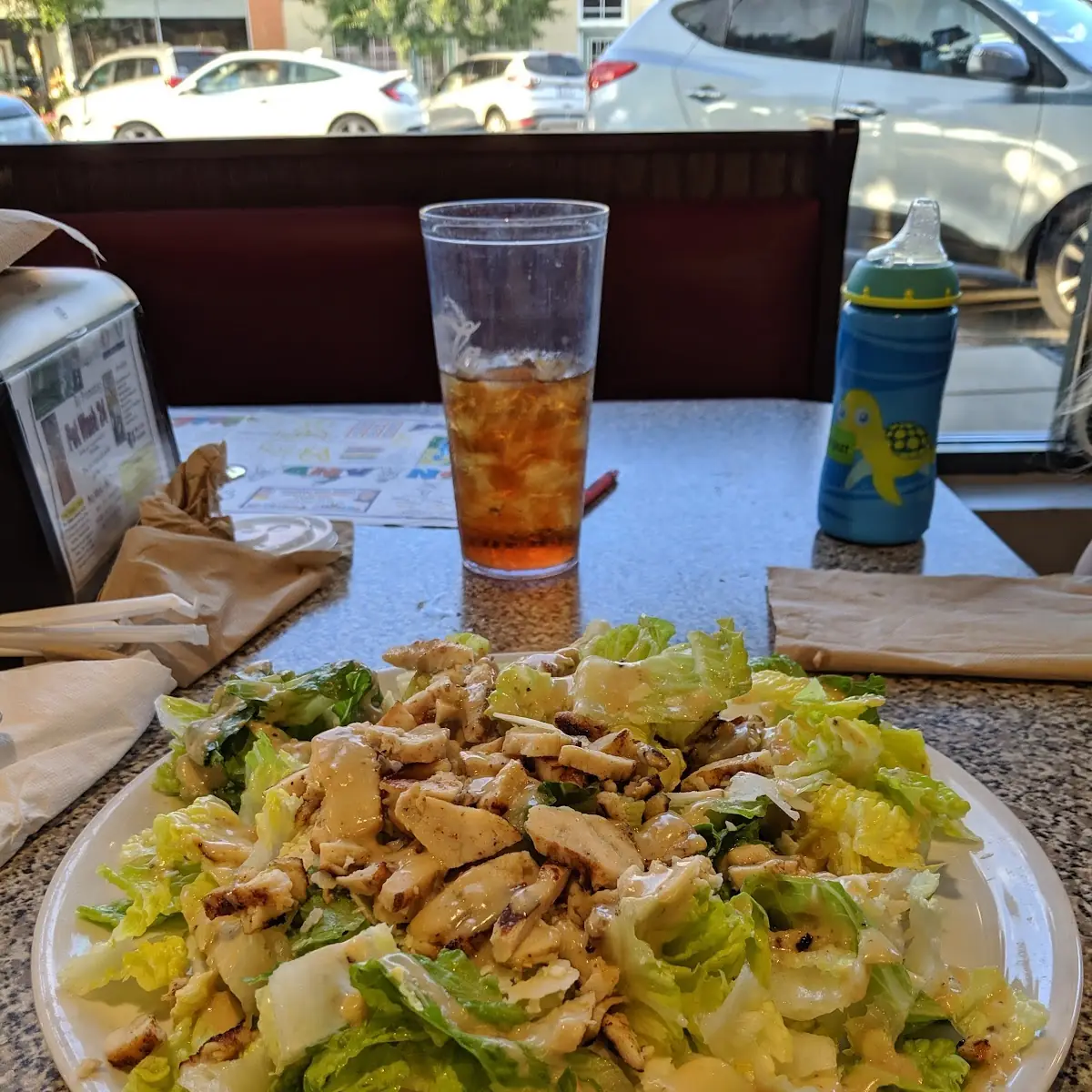 Chicken Caesar Salad with Chicken