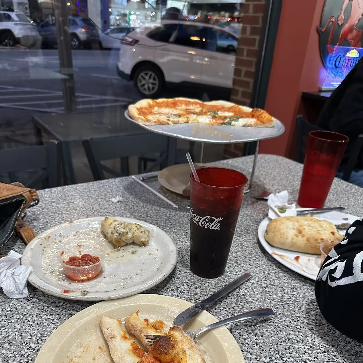 Vodka Pizza Garlic Knots Strombolli
