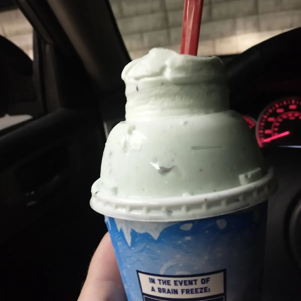 Mint Chocolate Milkshake
