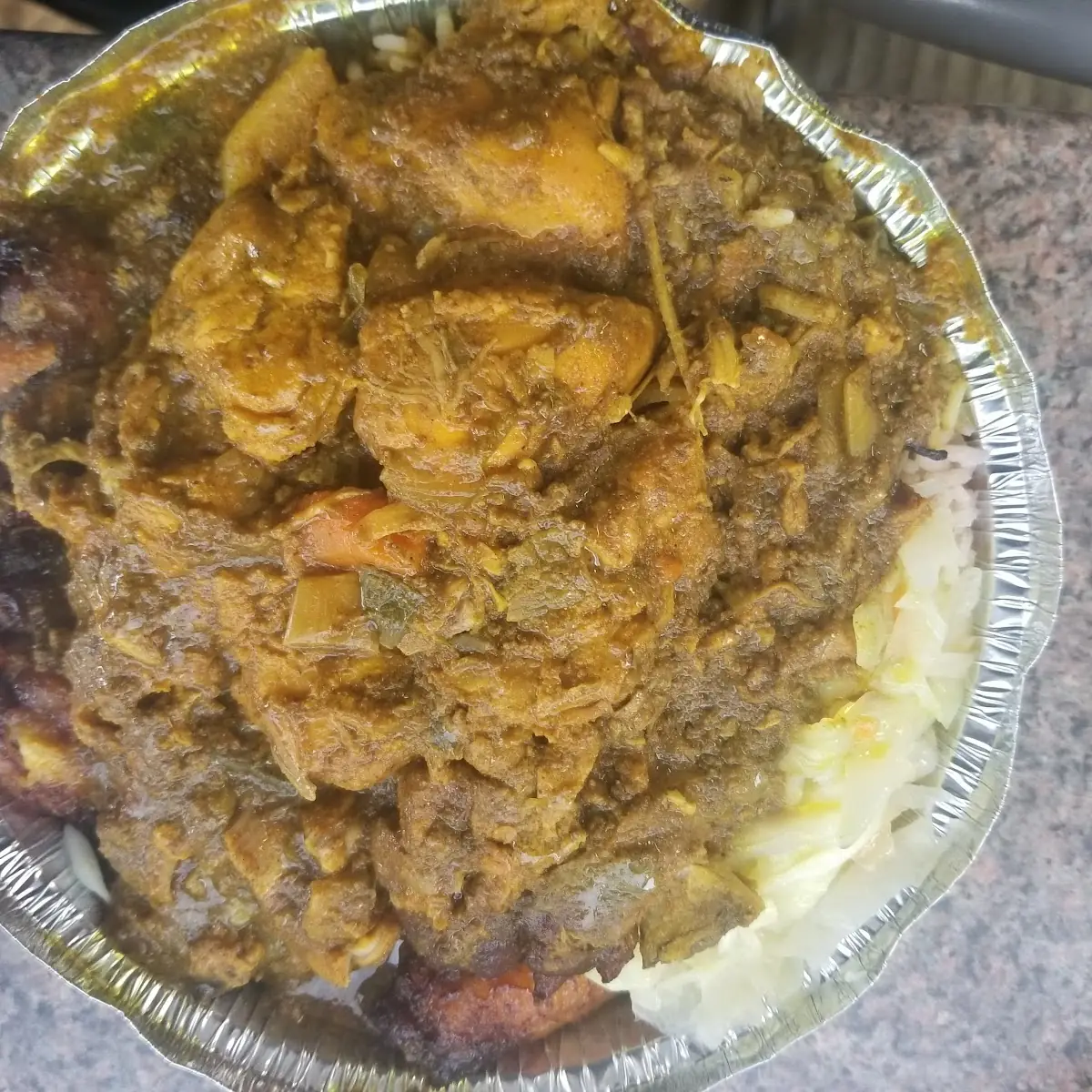 Large Chicken Curry