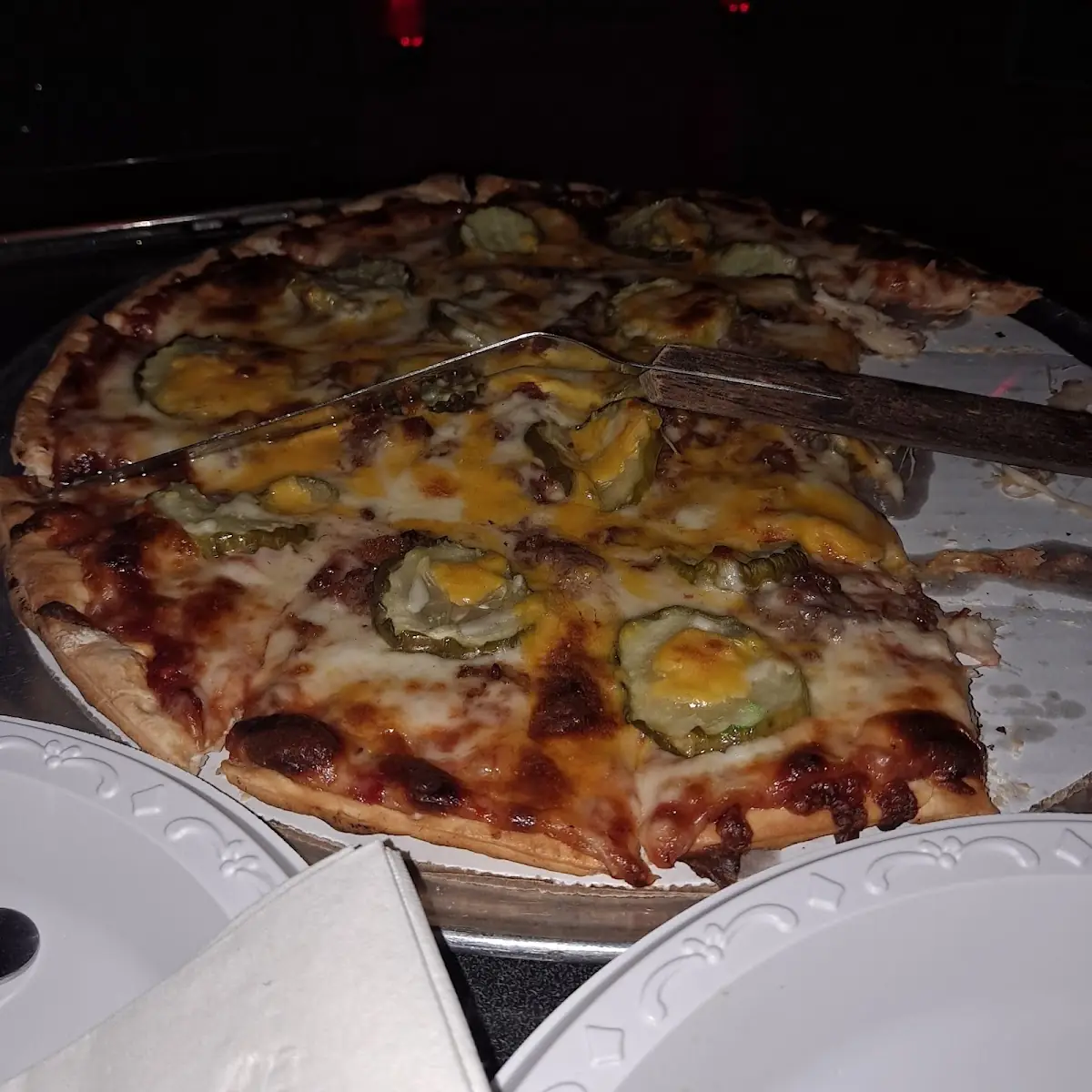 Cheeseburger Pizza