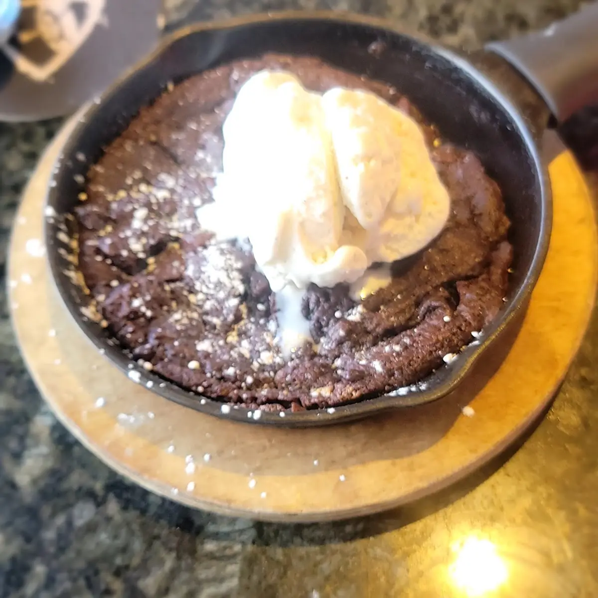 Double Trouble Cookie Skillet