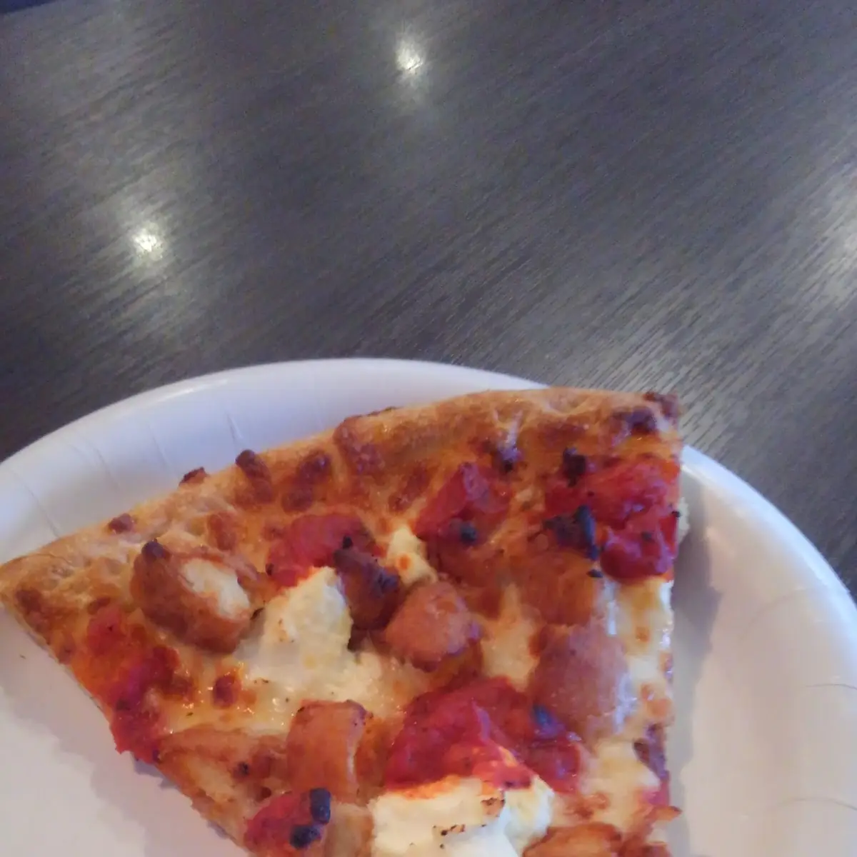 Chicken Parmesan Pizza Slice