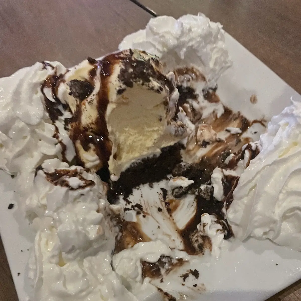 Brownie Sundae