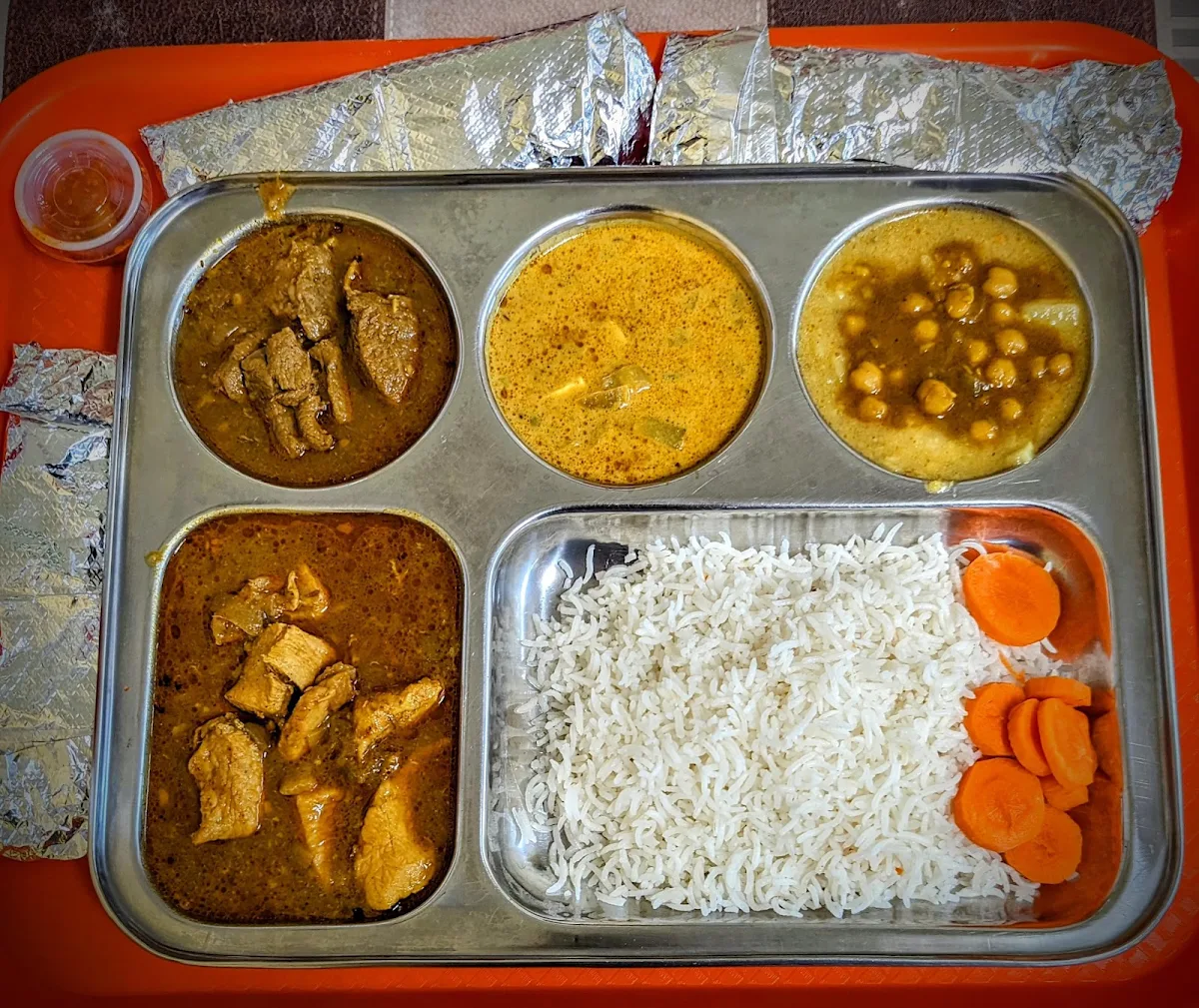 Lamb and Chicken Curry Combo