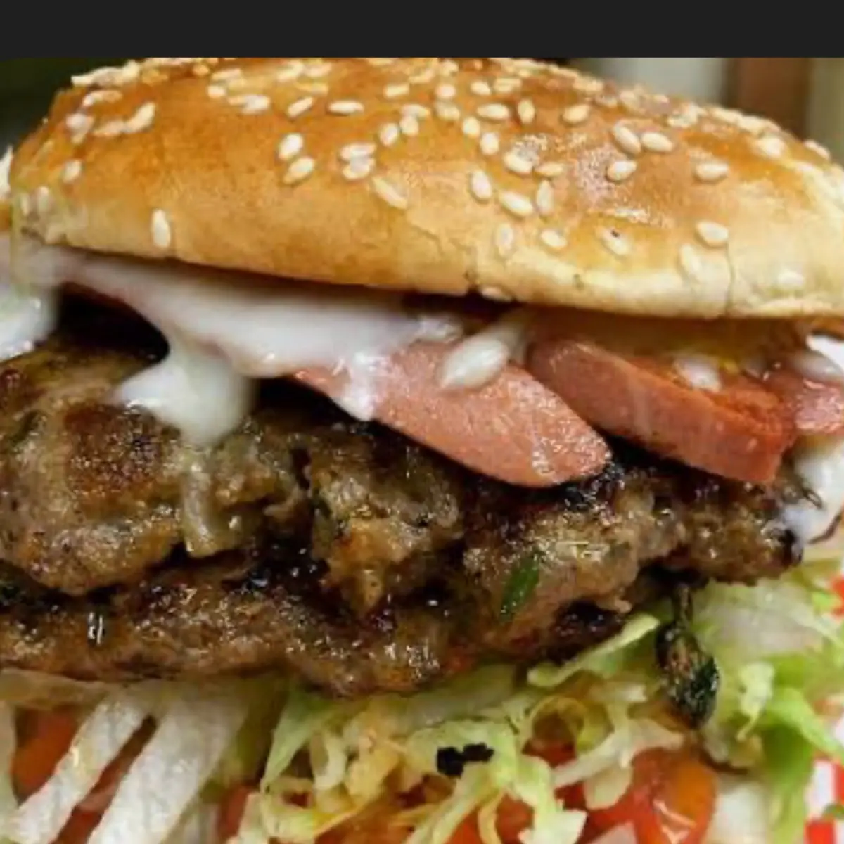 Hamburguesa Mexicana Mexican Hamburger
