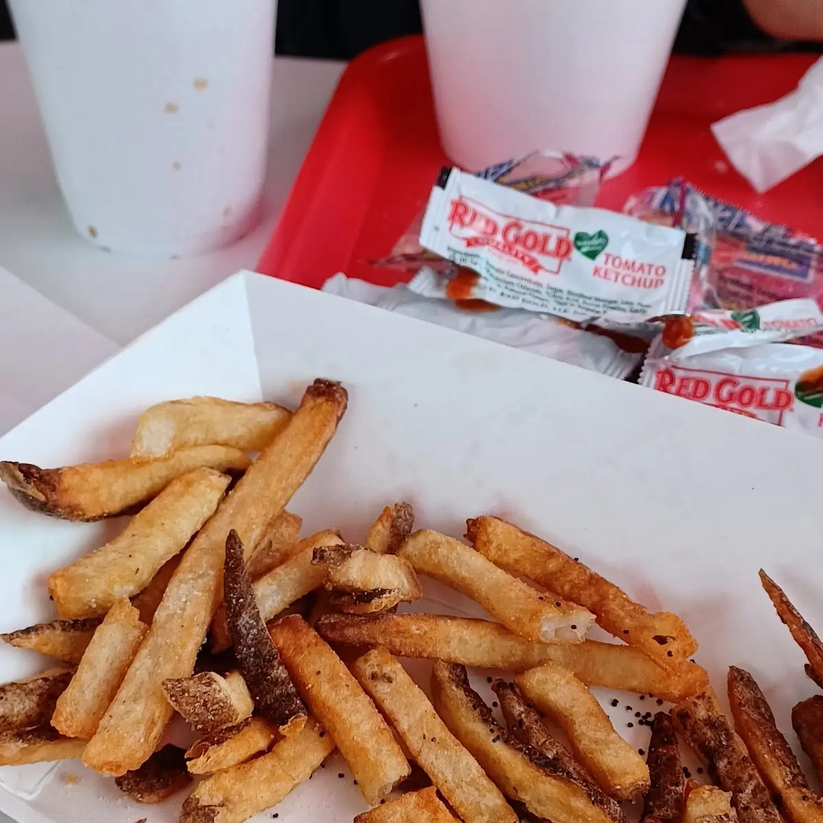 Fresh Cut Fries at Scoobys